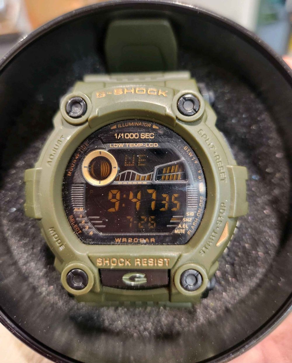 G-Shock Olive Green Digital Watch