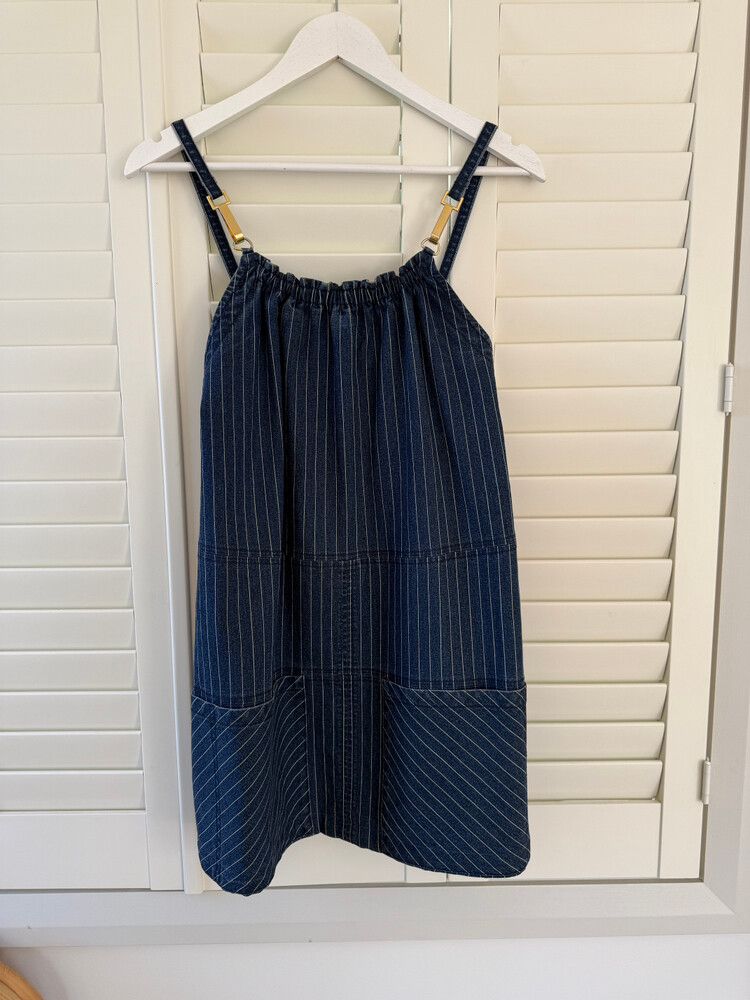 Karen walker Pinstripe Denim Dress