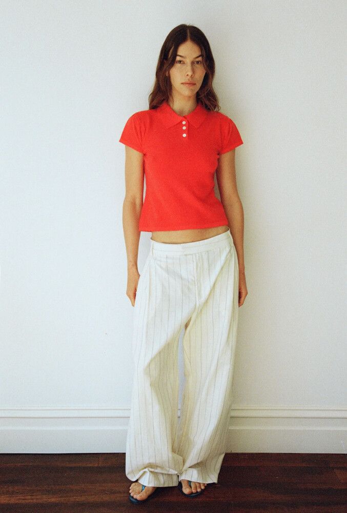 Maggie Marilyn Navy Things Are Looking Up Pants