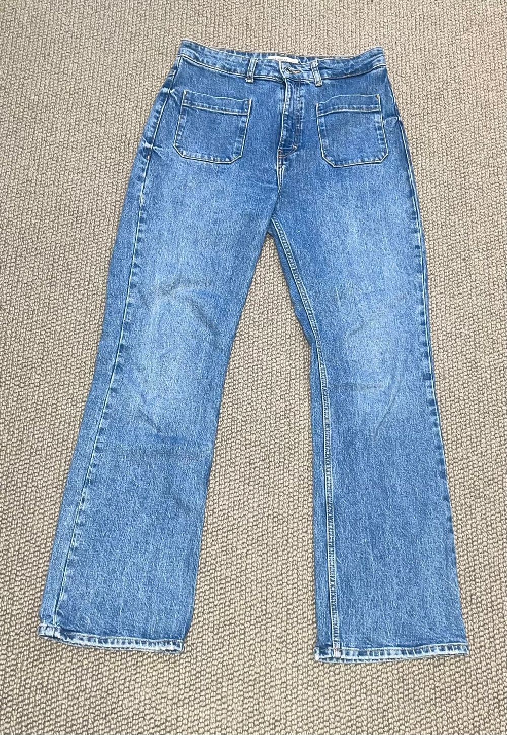 High-rise Boot Leg Jeans Size 12