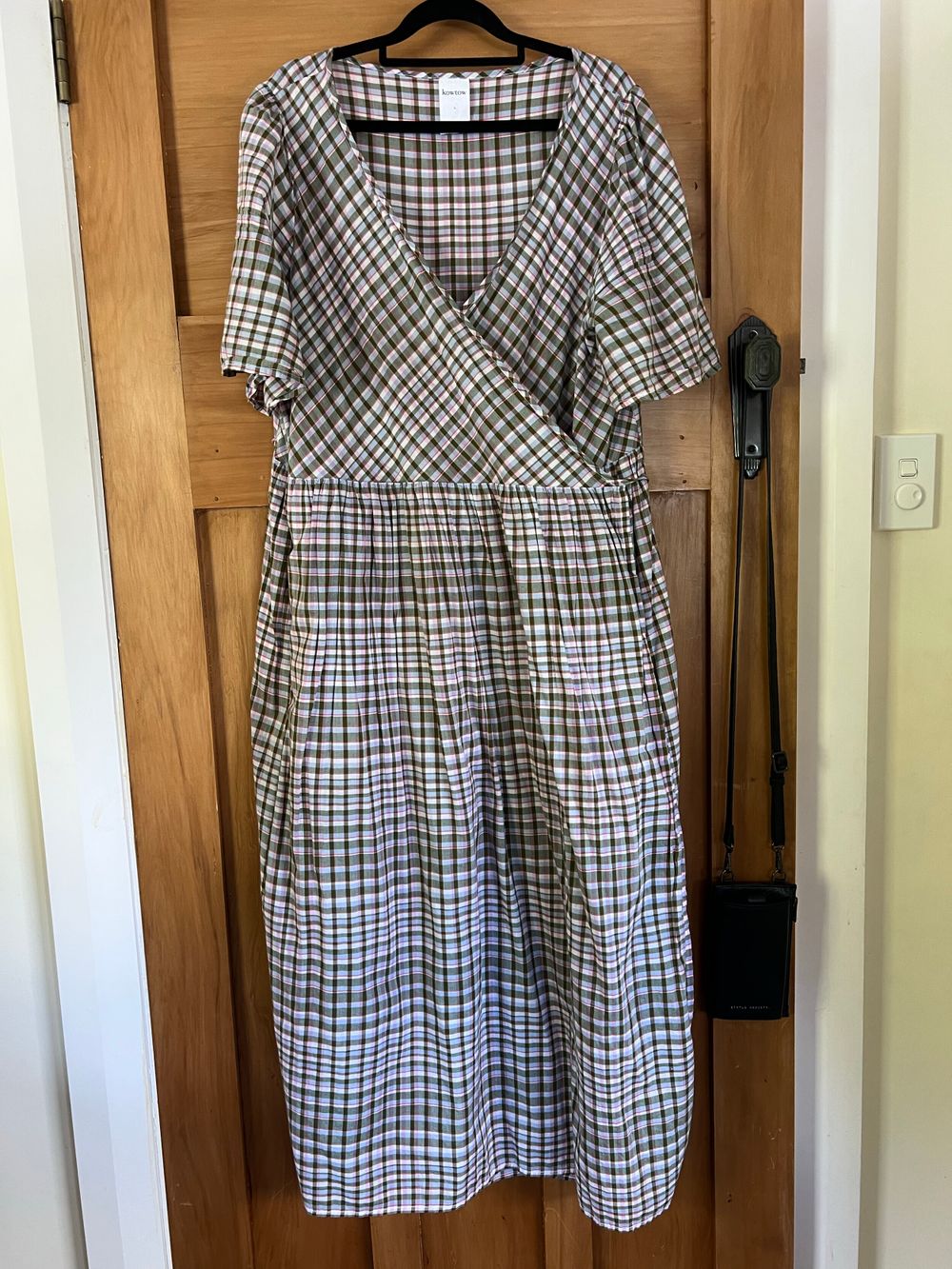 Kowtow Pink & Green Dress