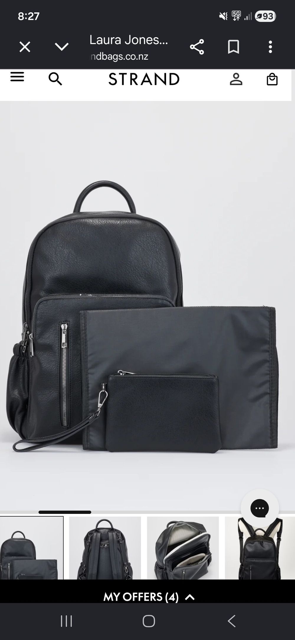 Laura Jones Baby Bag