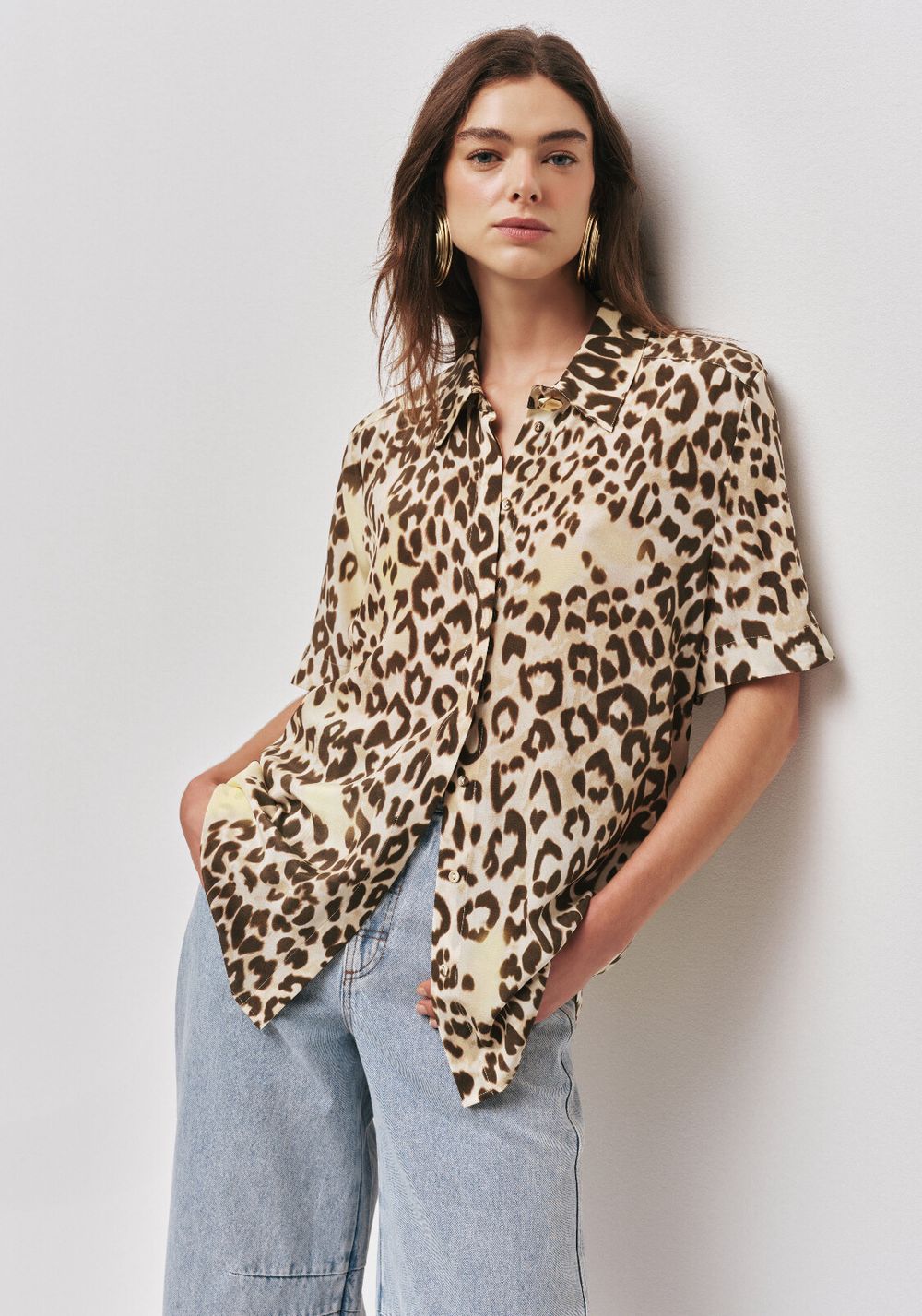 Aje Atomic Short Sleeve Silk Shirt – Creatura – Size 16 – BNWT