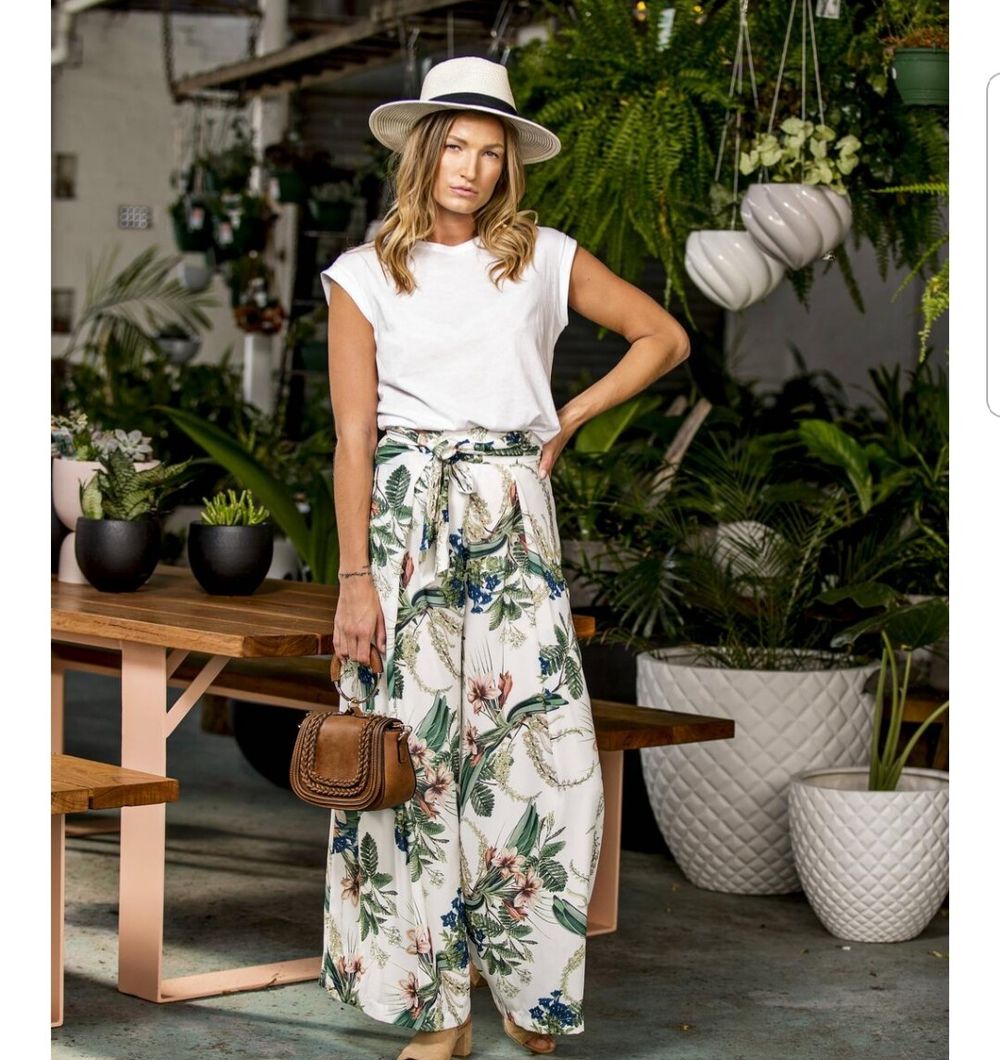 Sheike - Botanical Culottes on Designer Wardrobe