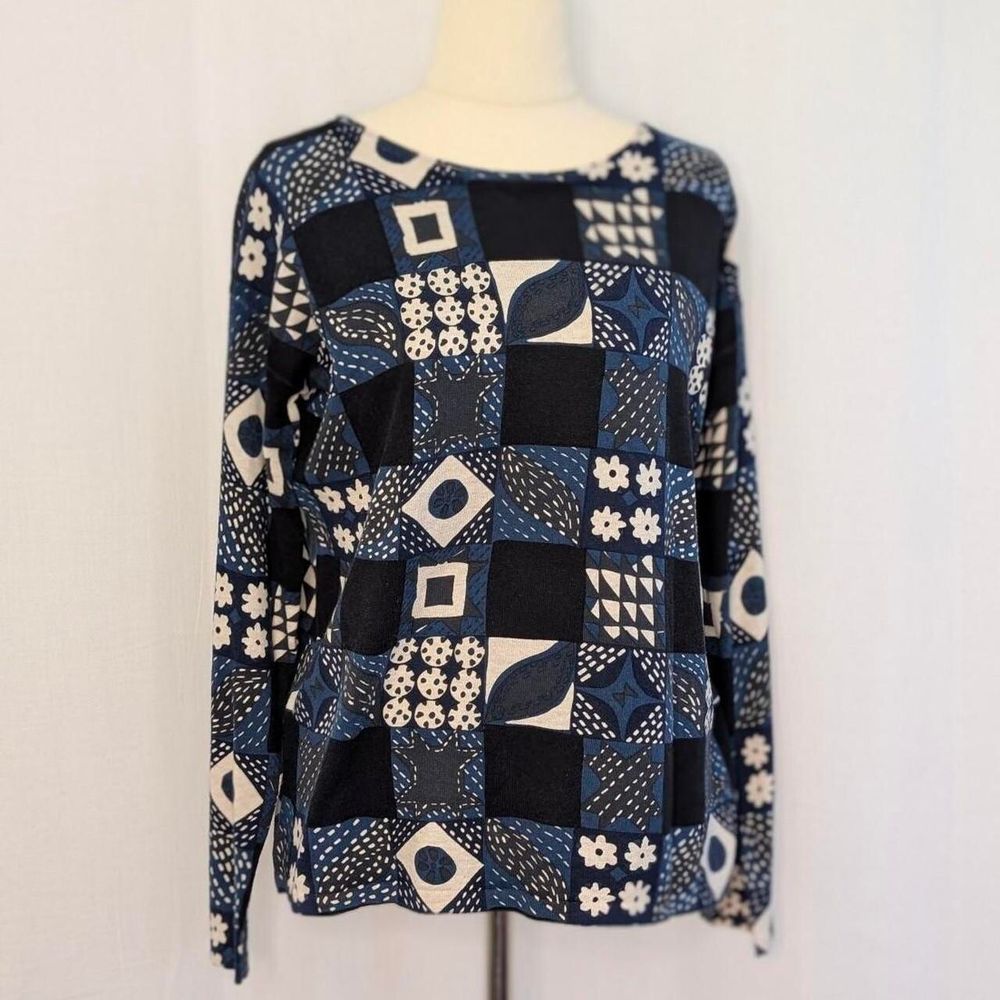 Seasalt Cornwall Long Sleeved Knit Top Sz 10 NWT