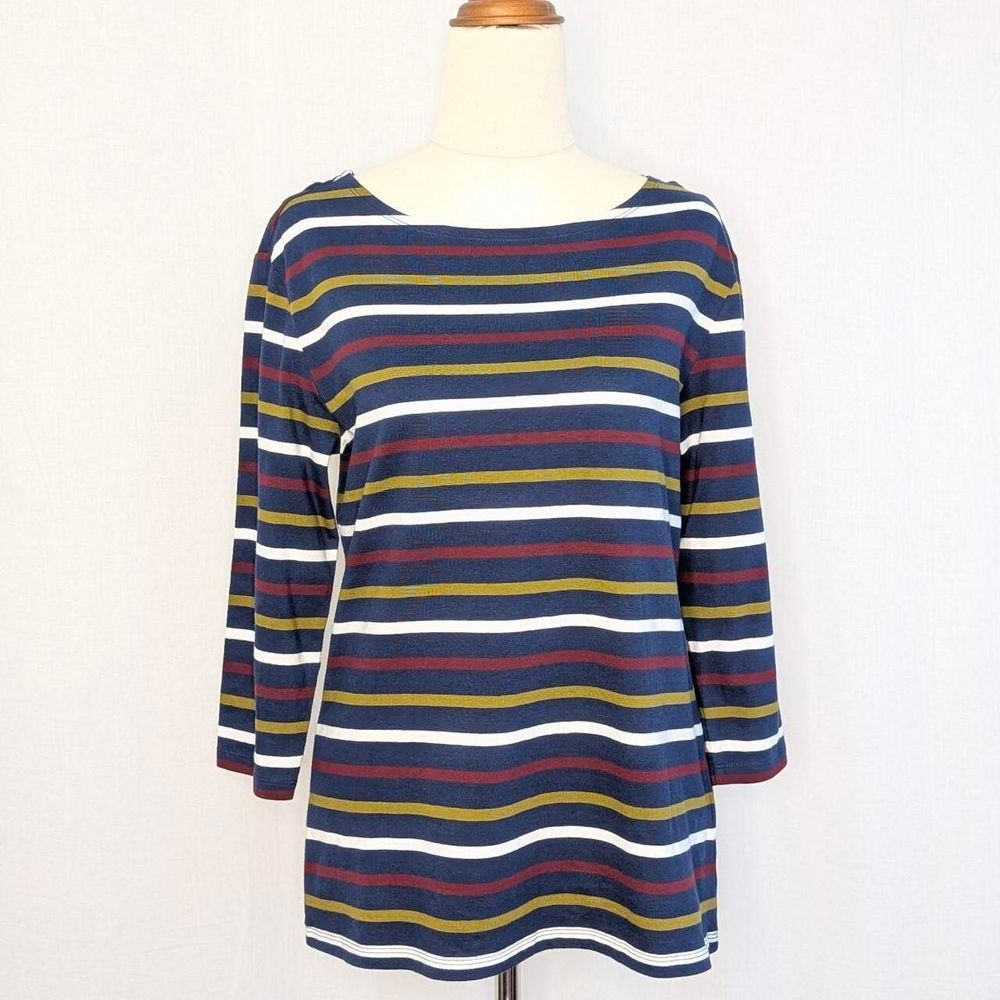 Seasalt Cornwall Long Sleeved Tee Sz 10 NWT