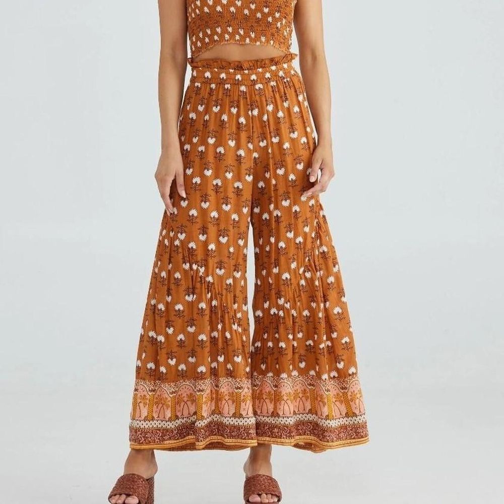 Talisman Costa Wide Leg Pants Size L