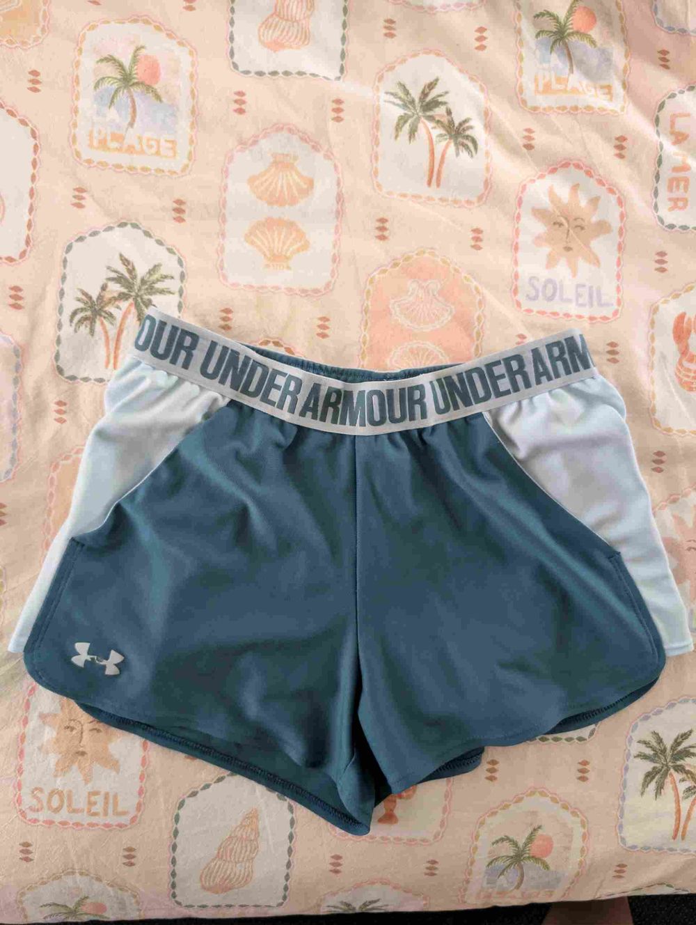 Under Armour Blue Panel Shorts