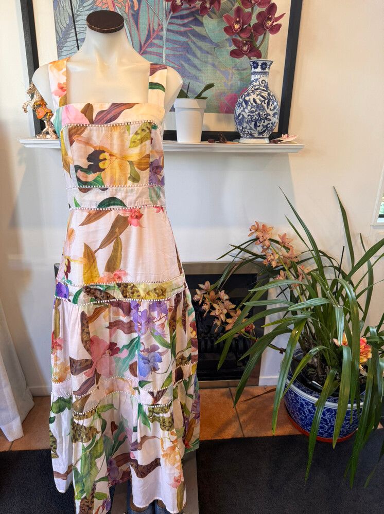 New Karen Millen Floral Print Dress