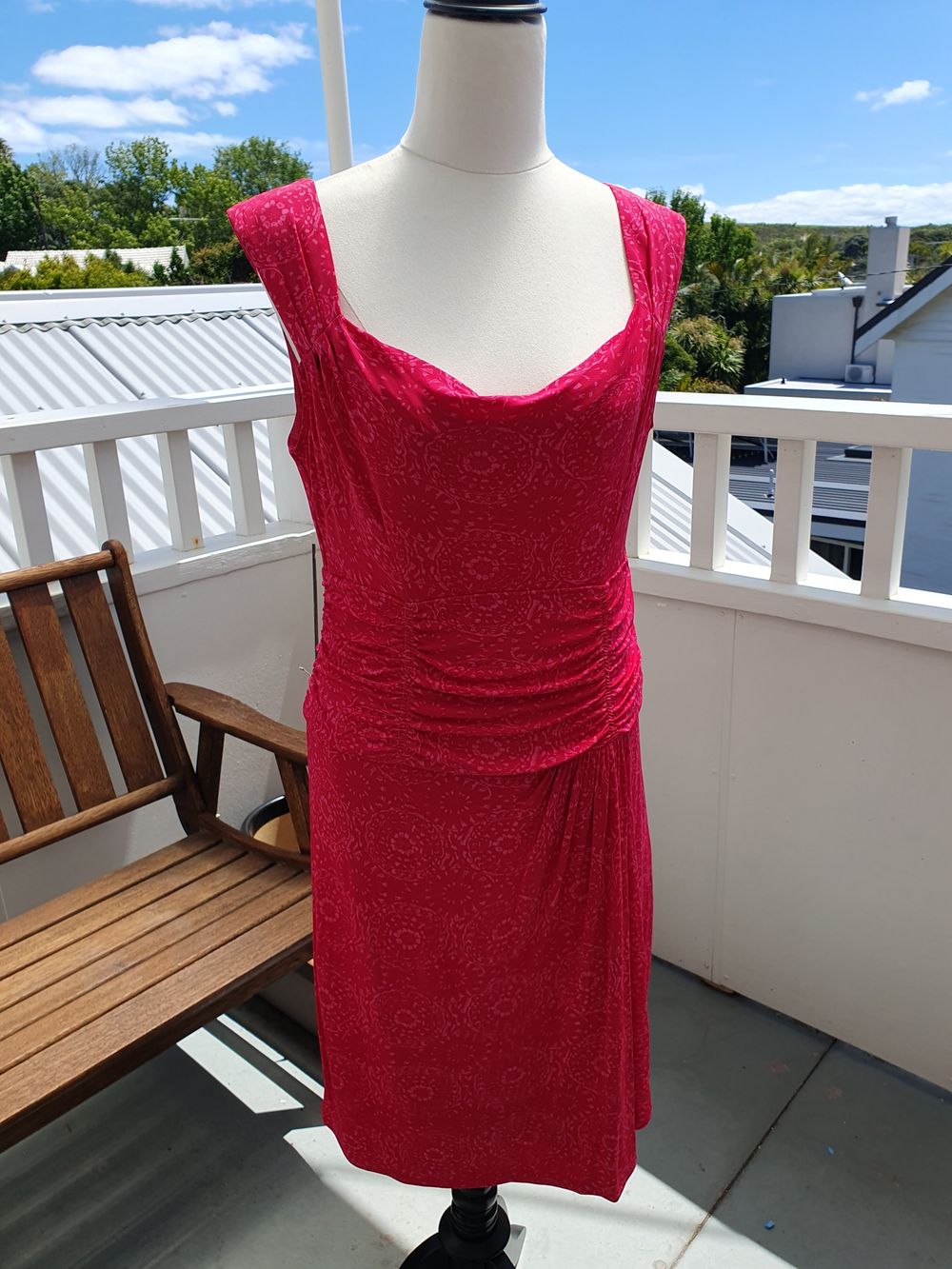 Stunning Bright Pink Party Dress