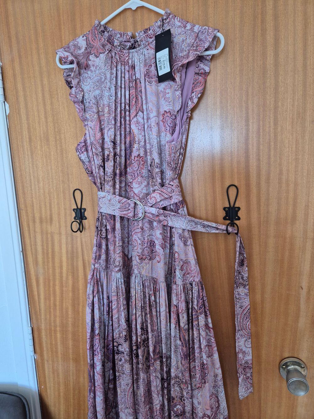 Portmans Sunrise Paisley Midi Dress NEW- size 16