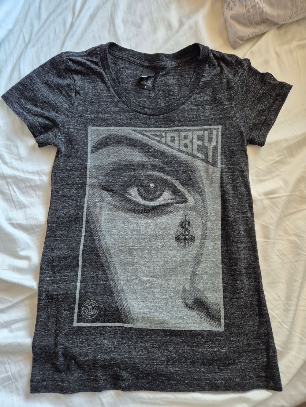 Obey Grey Graphic T-Shirt