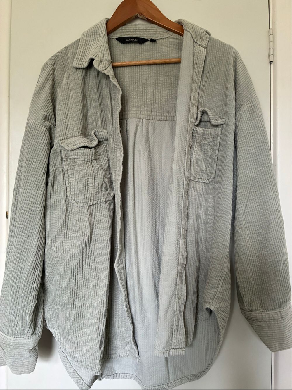 Glassons Grey Textured Shirt Jacket