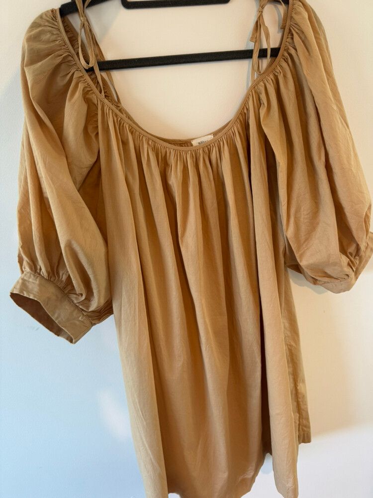 Mahsa Brown Mini Dress