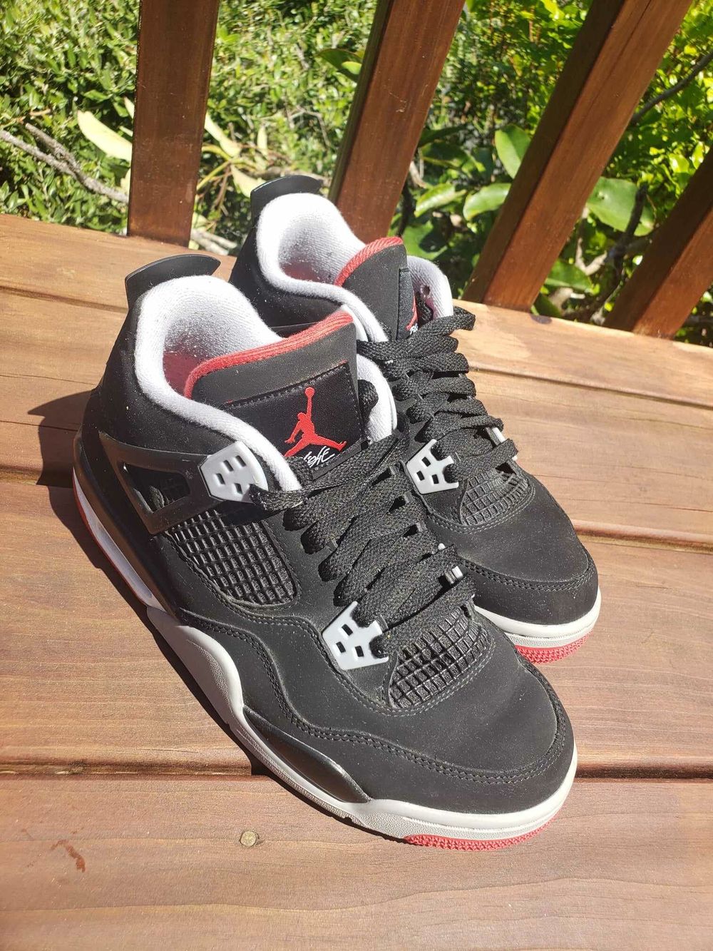 air jordan 4 bred used