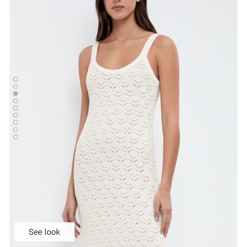 Oysho - Crochet Dress on Designer Wardrobe