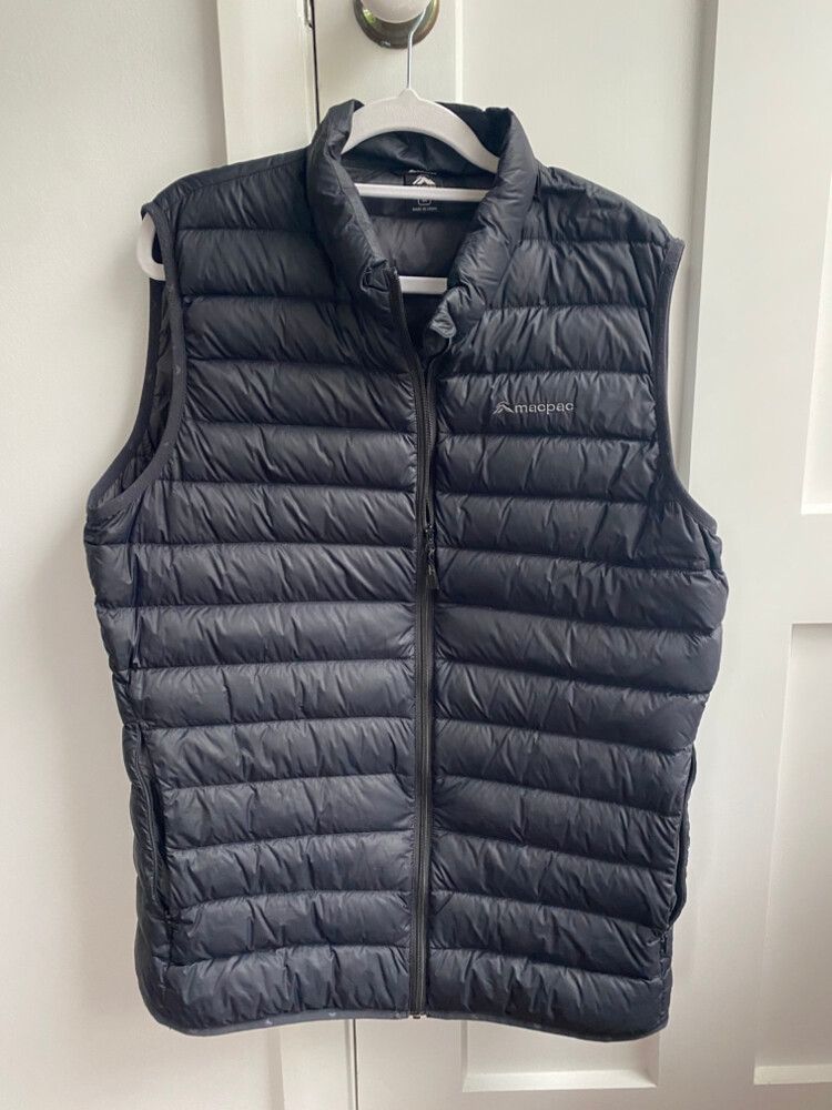 Macpac Duck Down Puffer Vest