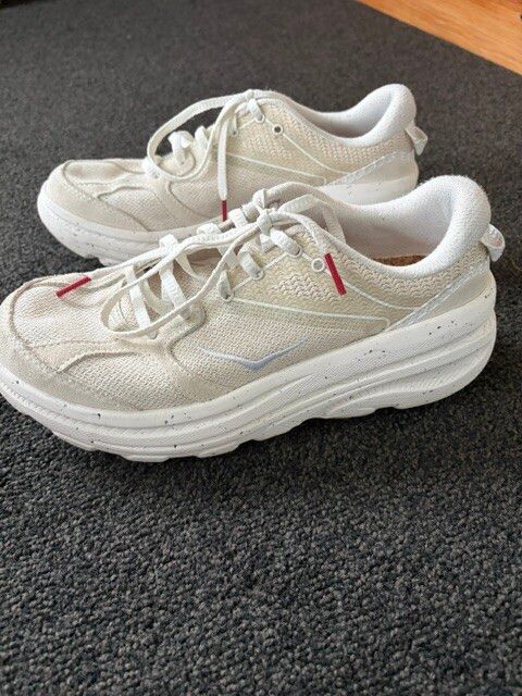 Hoka  One White Bondi Sneakers