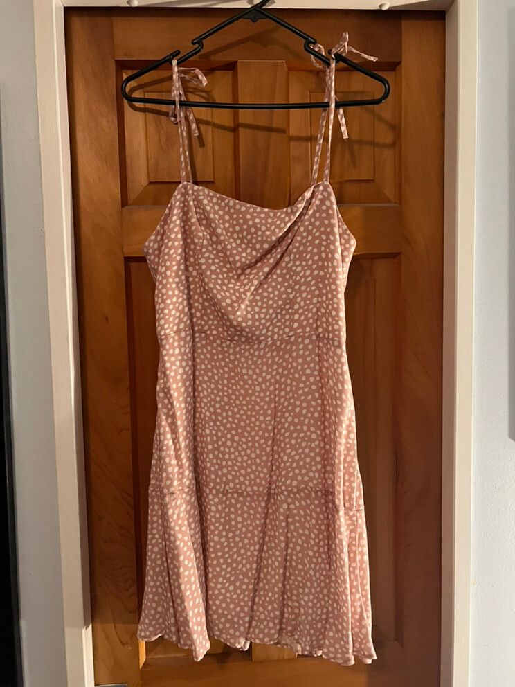 knee length dresses for ladies Oyster Mesh Mini Dress, 2 / Mahogany main image 0