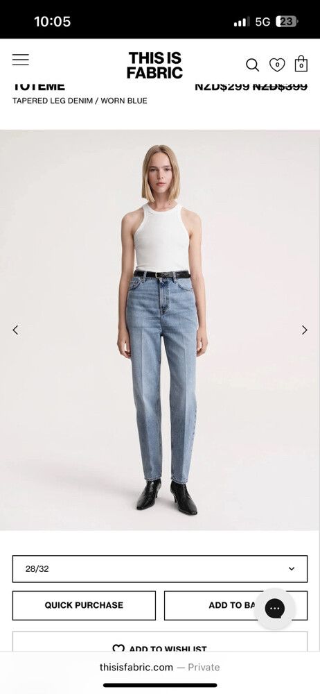 Beautiful Toteme Jeans