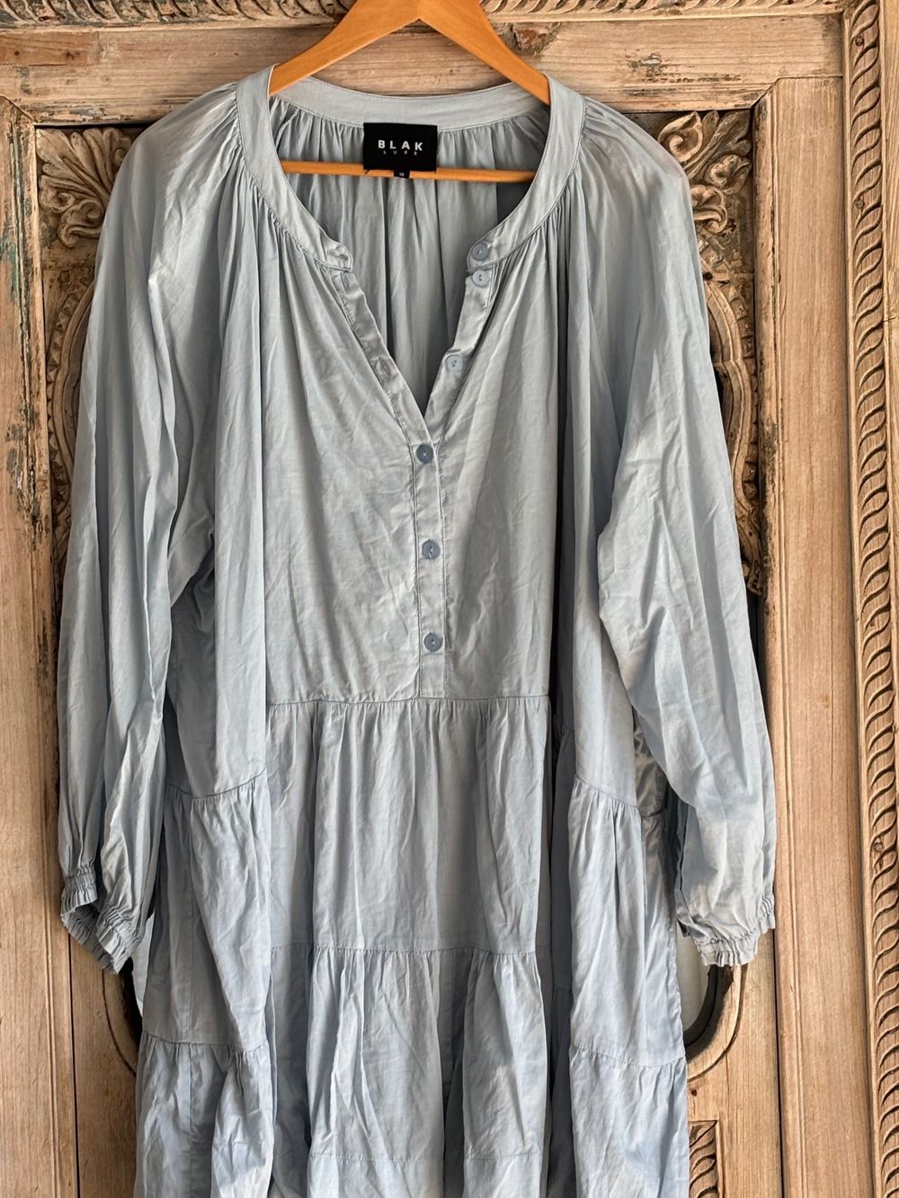 Blak Luxe Cotton Voile Dress Size 16