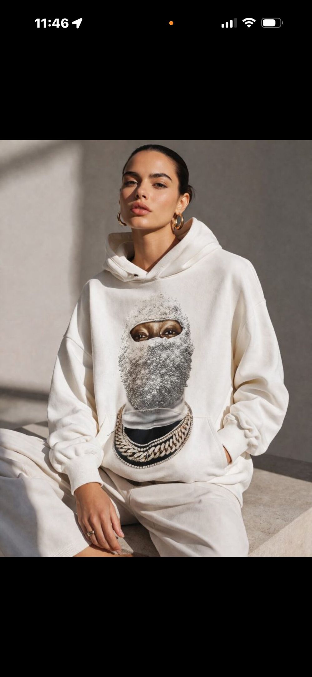 IH NOM UH NIT PARIS Designer Hoodie – Made in Italy – RRP $850+ – AS NEW