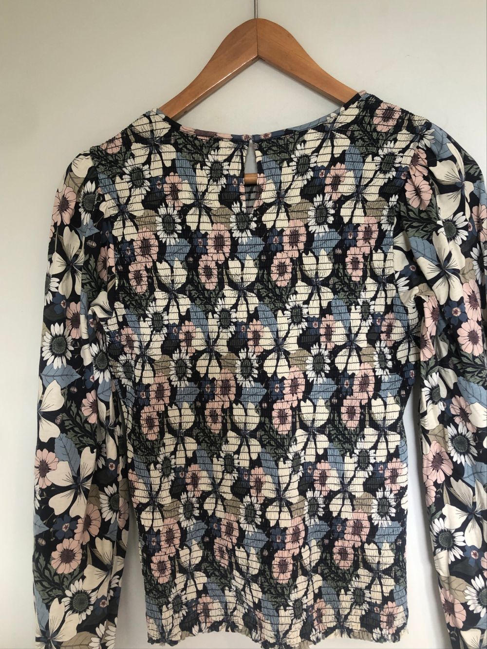 Witchery Floral Smocked Top