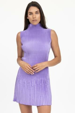 purple Lidee mini dress