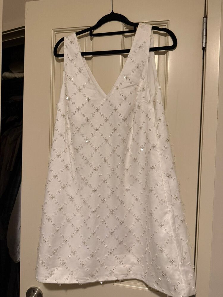 Atmos&Here White Mini Dress perfect for Hens