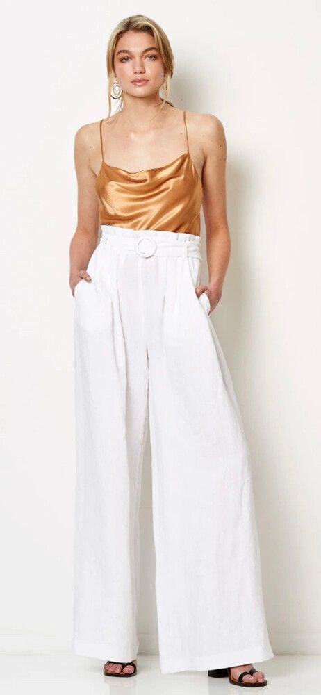 Bec and Bridge white pants