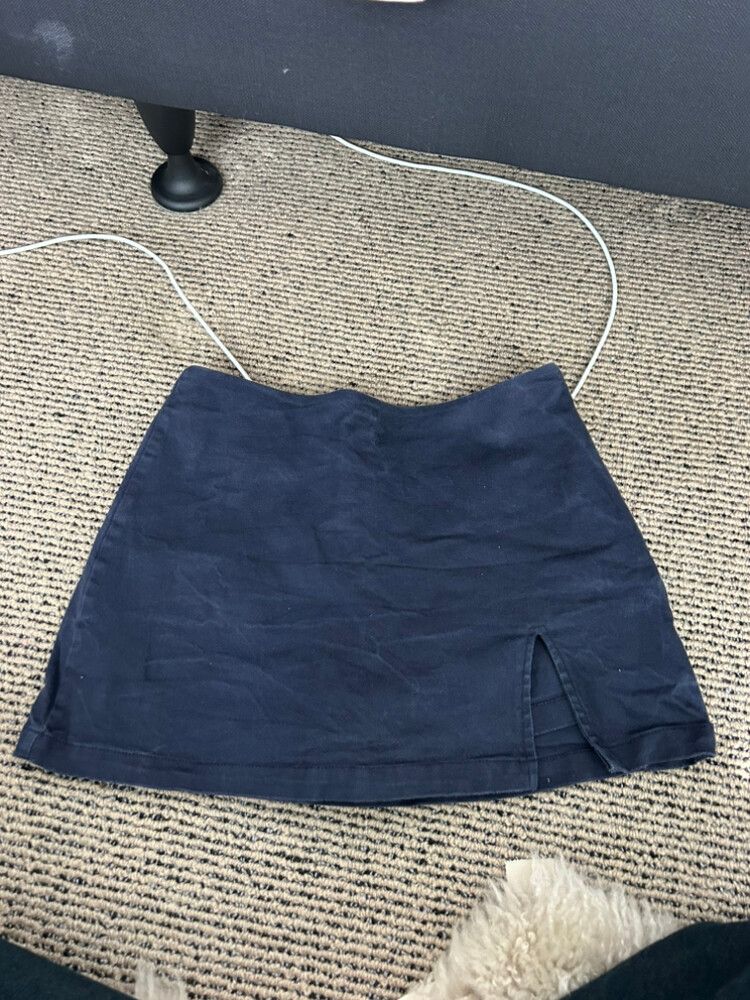 Navy Skort