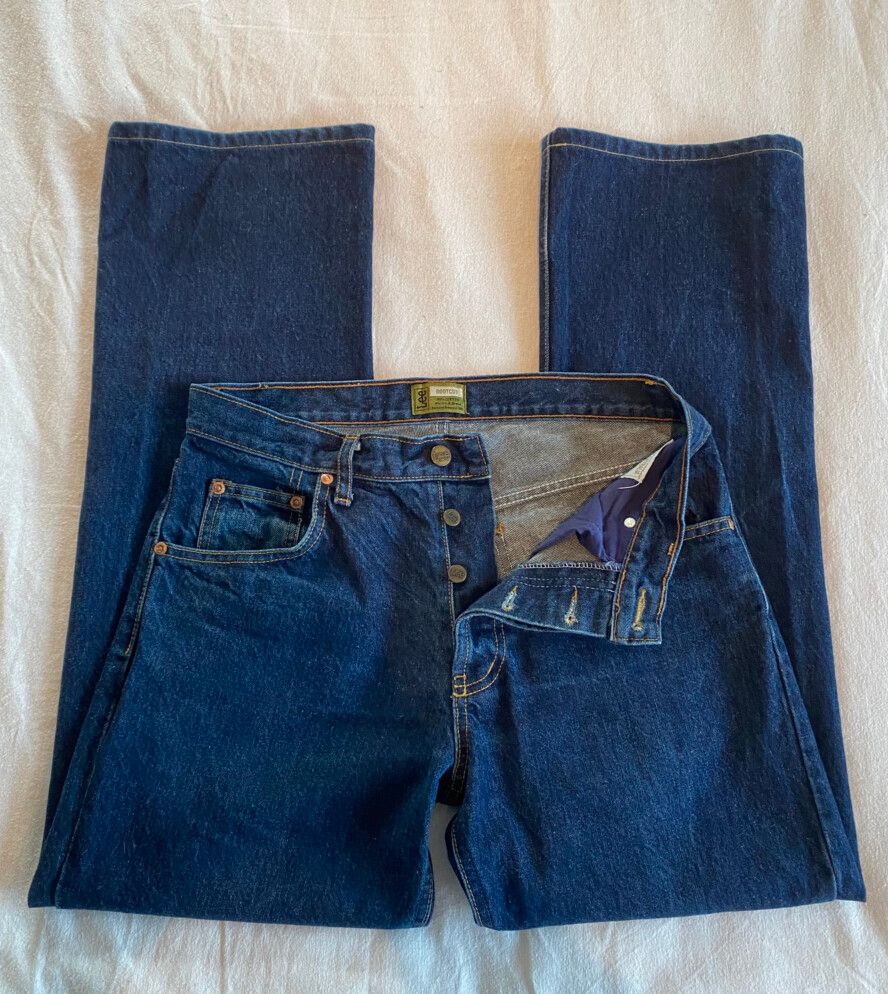 Vintage Lee Mid/Low Waisted Ribcage Bootcut Jeans