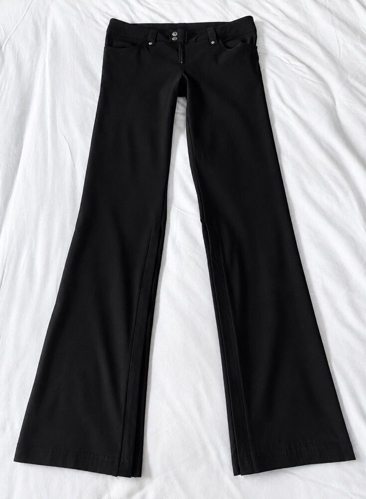 The Original Cult Y2K Low Waisted Zipper Flare Pants
