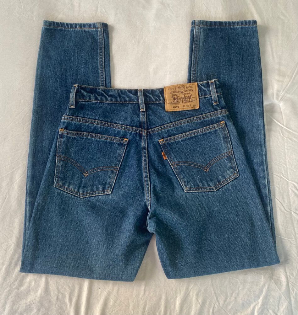 Vintage Levi’s 602 Orange Tab Jeans