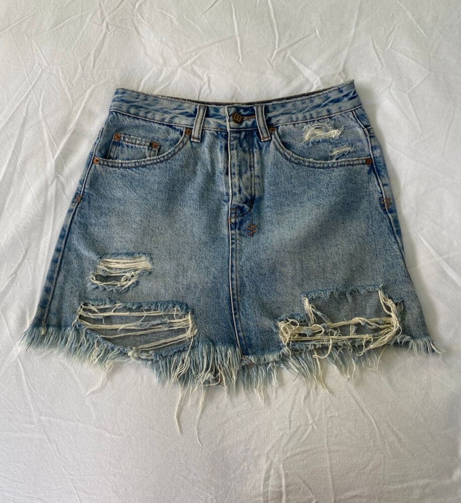 Ksubi Denim Mini Skirt