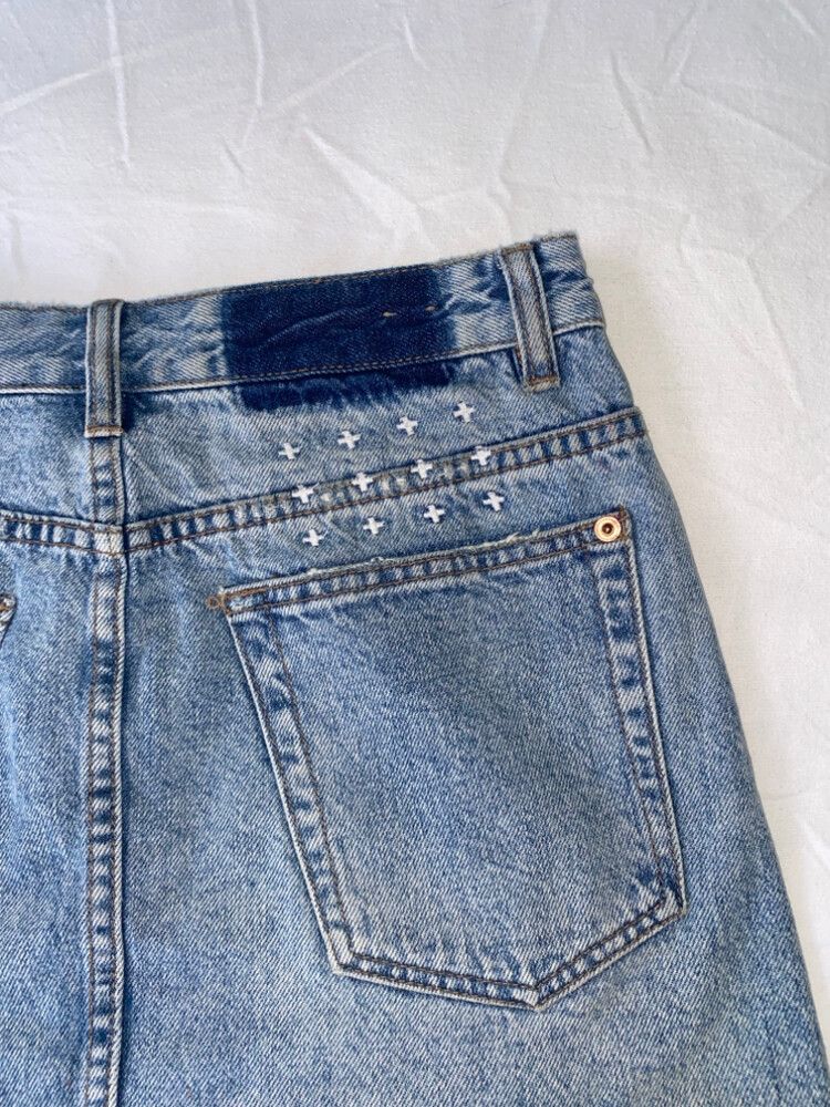 Ksubi Denim Mini Skirt
