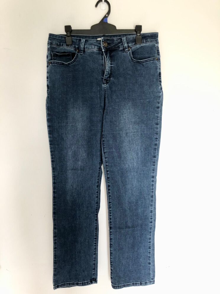Denim Republic Blue Straight Leg Jeans size 12