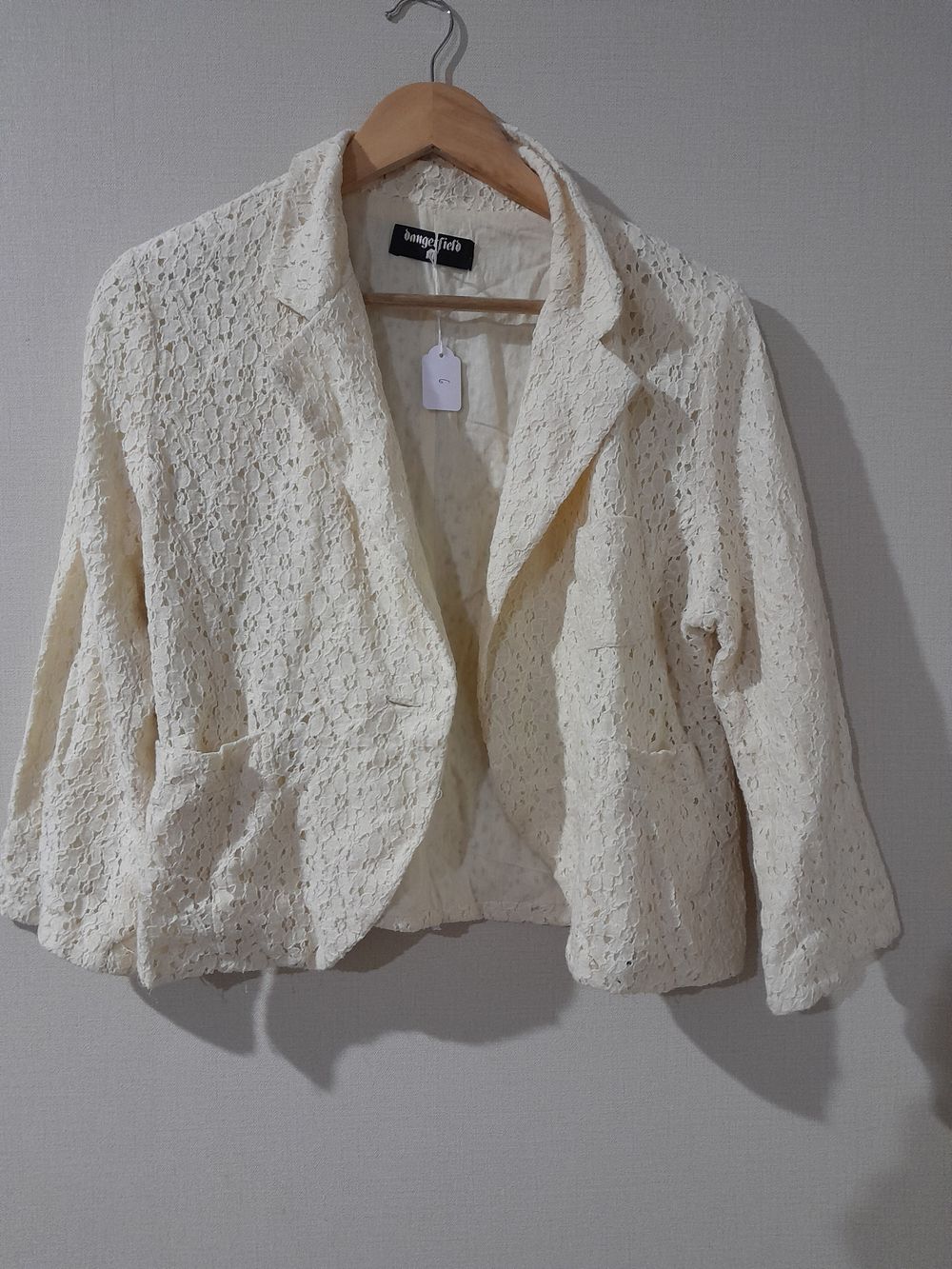 Dangefield Cream Lace Jacket
