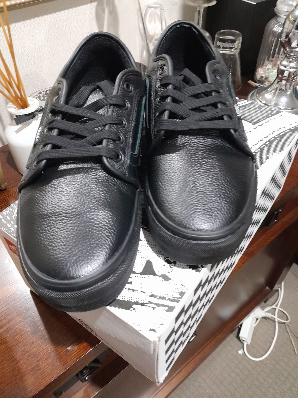 New Vans Black Sneakers