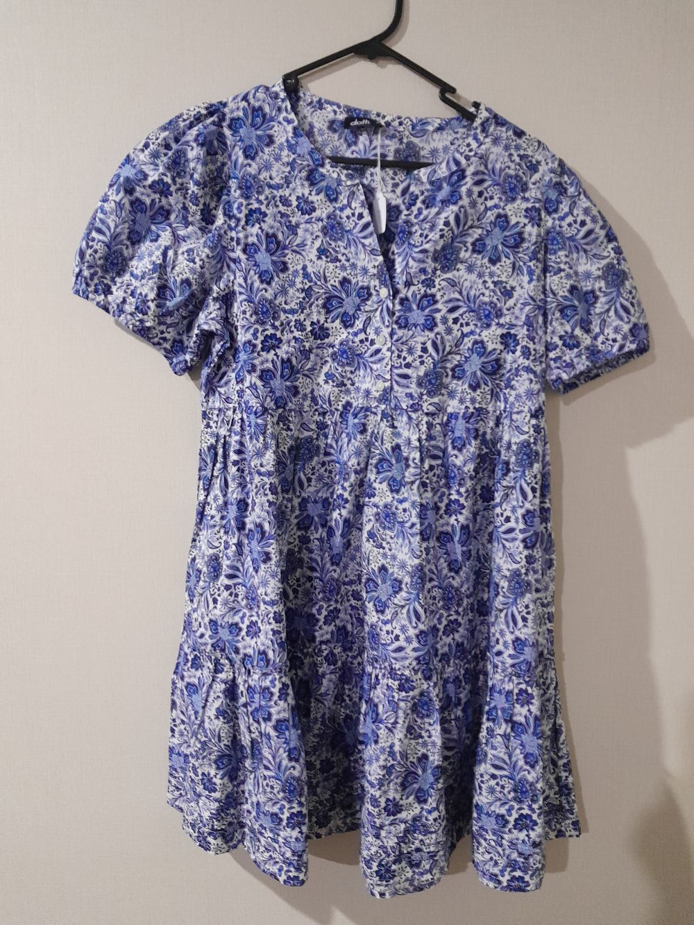 New Blue Floral Dress