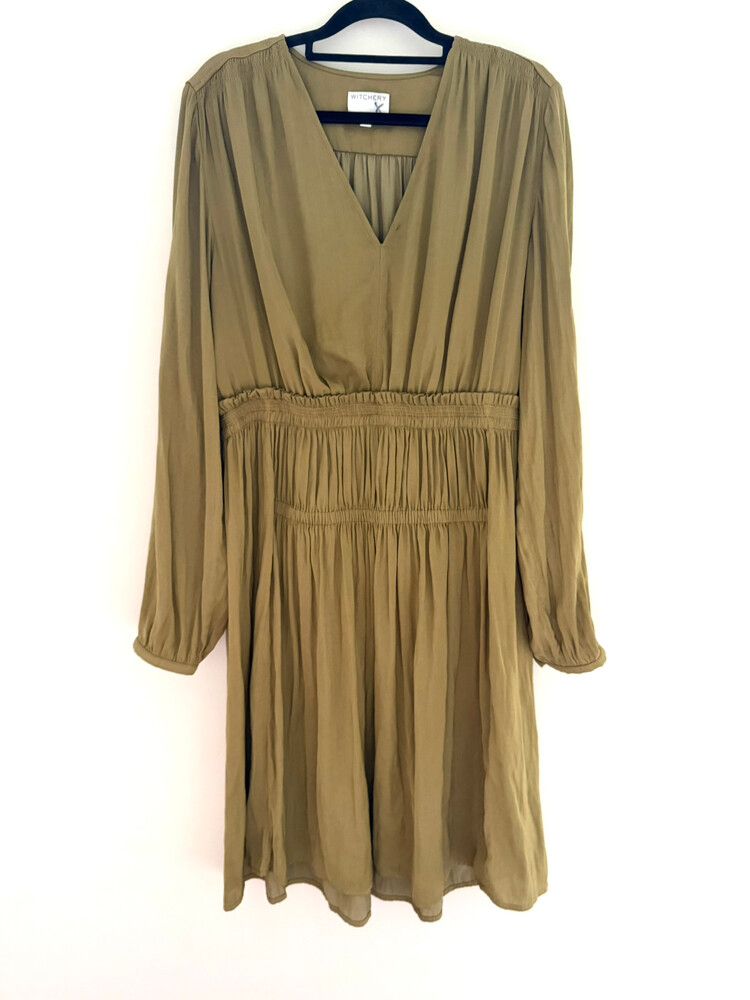 Witchery Midi Long Sleeve Dress