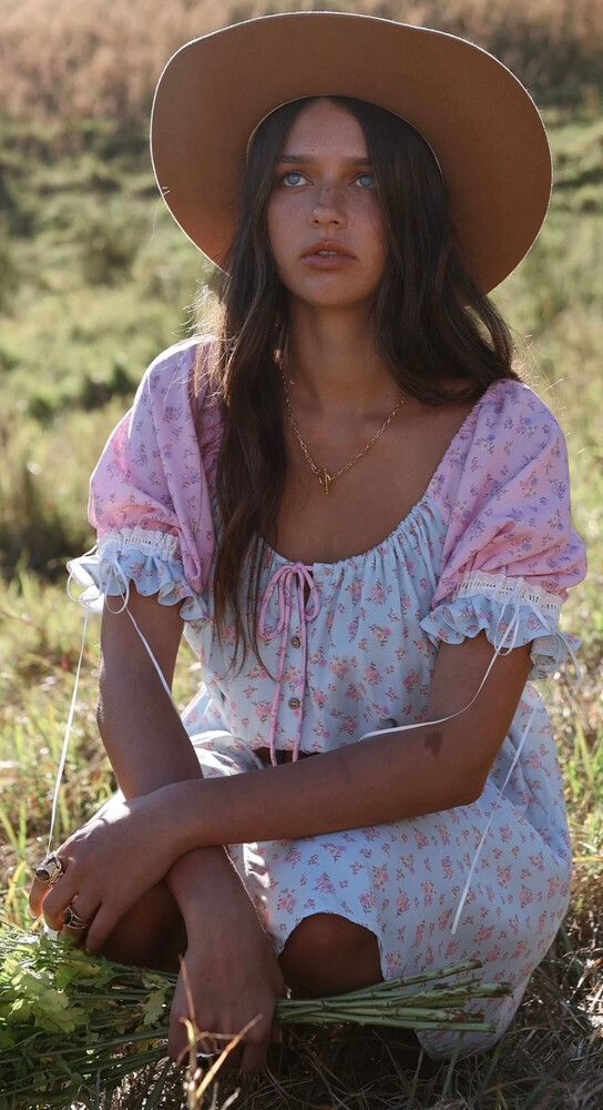 Coven & Co. Floral Mini Dress