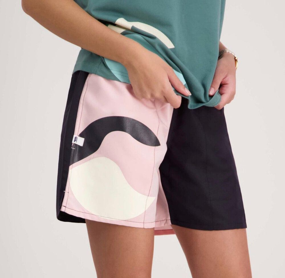Canterbury Pink And Black Shorts