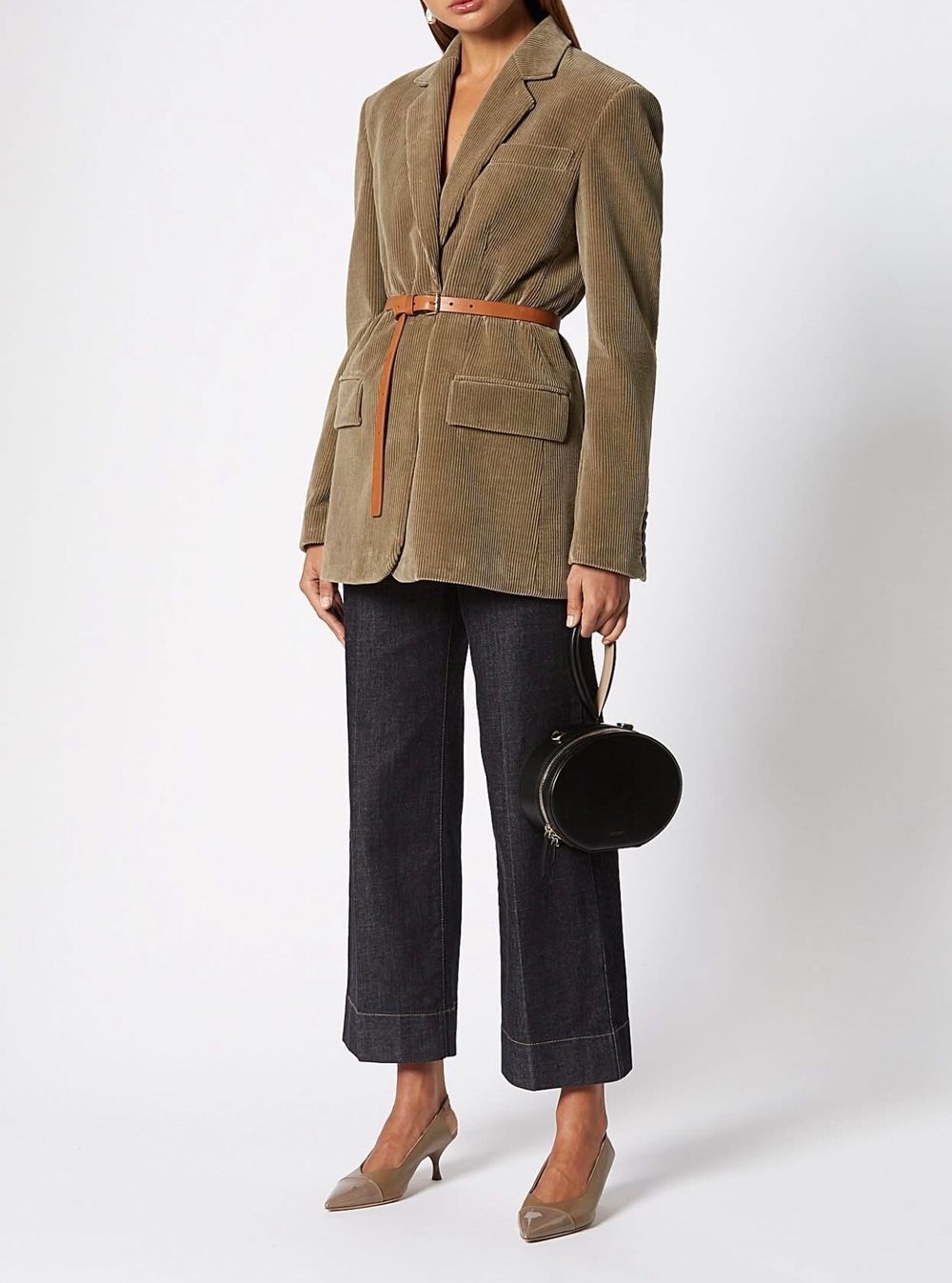 Scanlan Theodore Tailored Cord Blazer