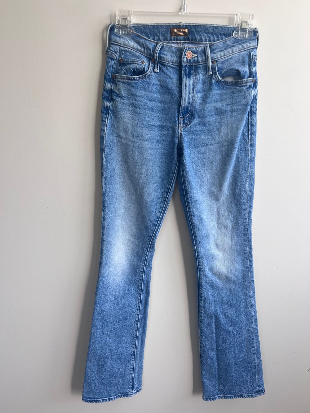 Mother Blue The Outsider Sneak Jeans