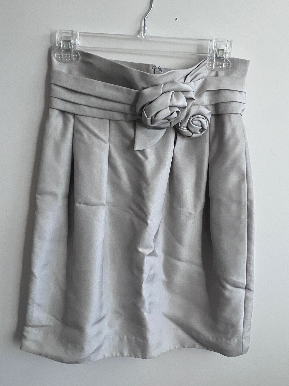 3.1 Phillip Lim Grey Satin Skirt