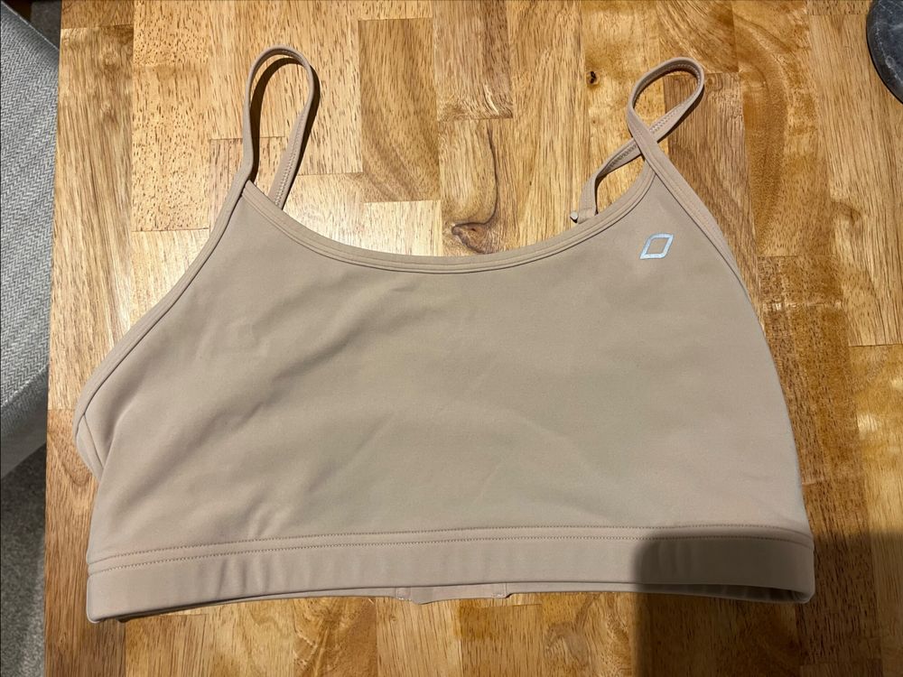 Beige Lorna Jane Sports bra