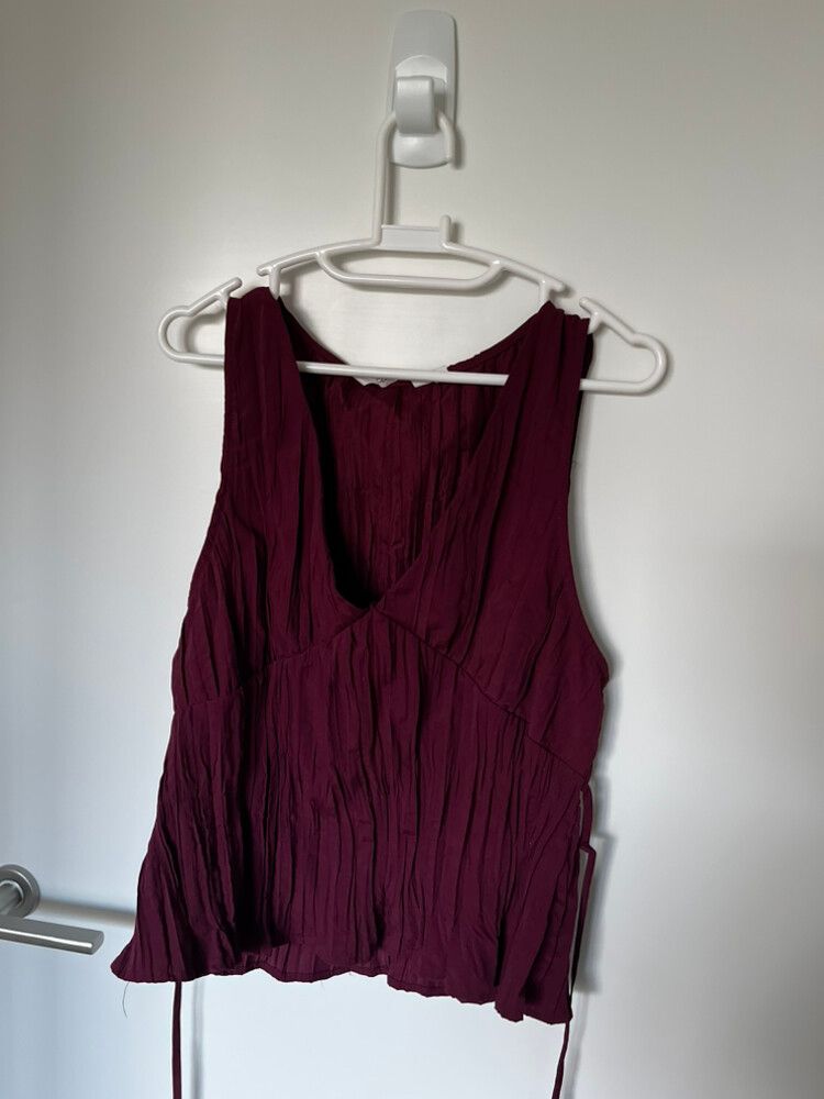 Glassons Maroon Top Size 14