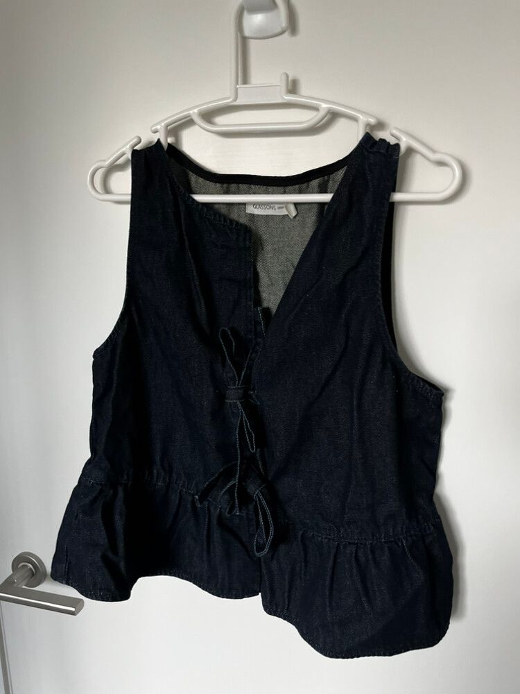 Glassons Blue Sleeveless Top