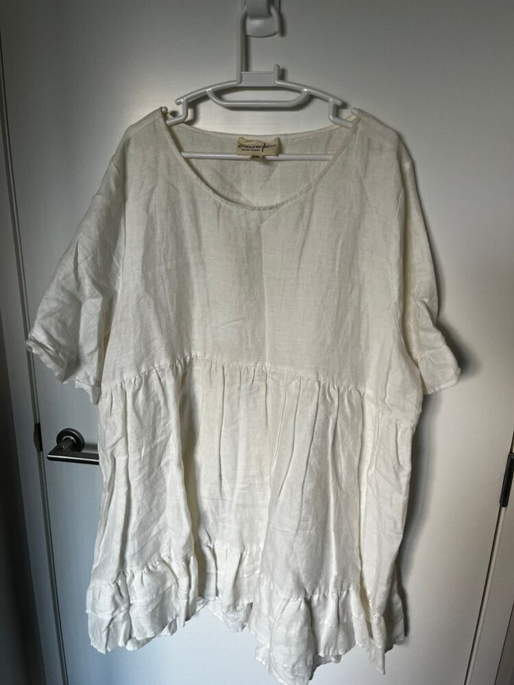 Trelise Cooper Cream Tunic Top